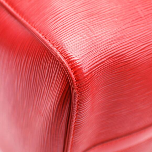 🔴 Keepall 50 Bag - Red Epi Leather - Picture 14 of 16